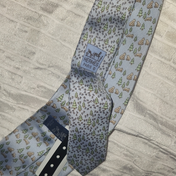 Hermes Other - NWT Hermès Mens Silk Christmas Bears Holiday Tie
